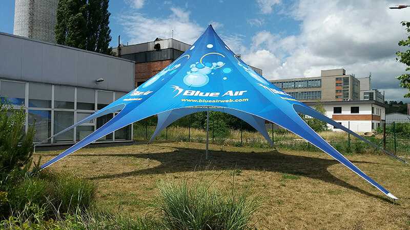 blue air 17m siblepole tepee