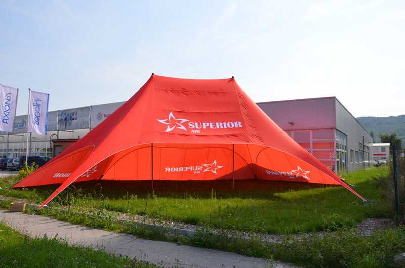SUPERIOR 18m doublepole tepee